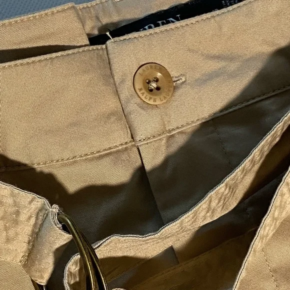 NEW  Womens Size 16  Ralph Lauren Micro-Sanded Twill Belted Wide-Leg  Pants $145 - Picture 11 of 16